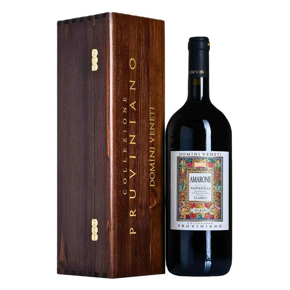 DOMINI VENETI PRUVINIANO AMARONE DELLA VALPOLICELLA DOCG CLASSICO MAGNUM, CUTIE LEMN 1X1,5 L